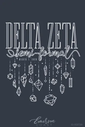 Delta Zeta Purdue University Spring Formal T-shirt