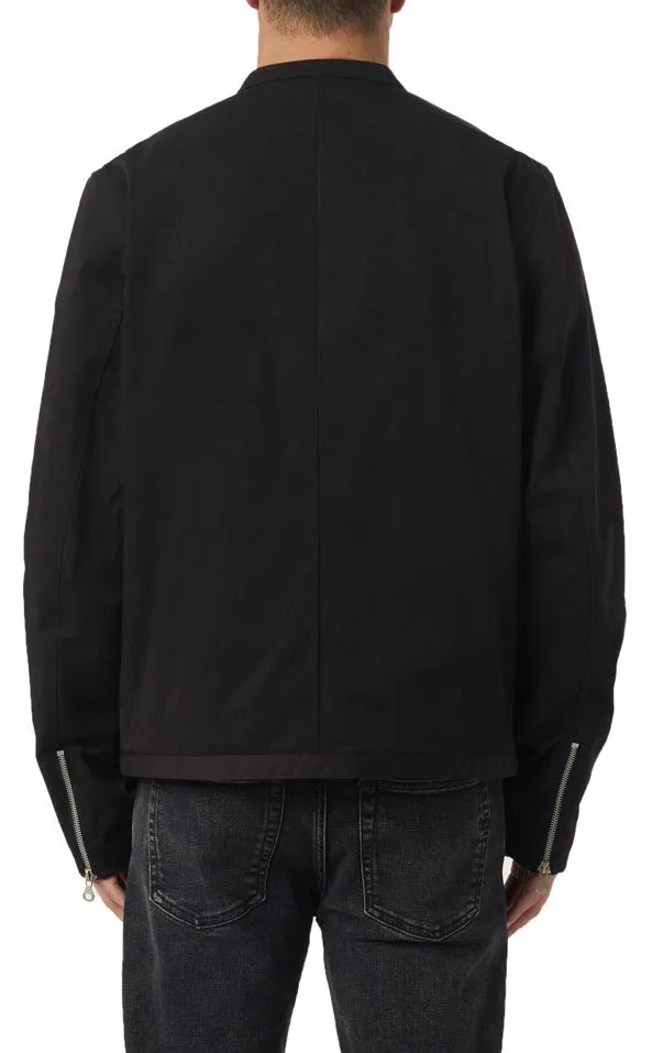 Diesel J Glory Biker Jacket In Black For Men