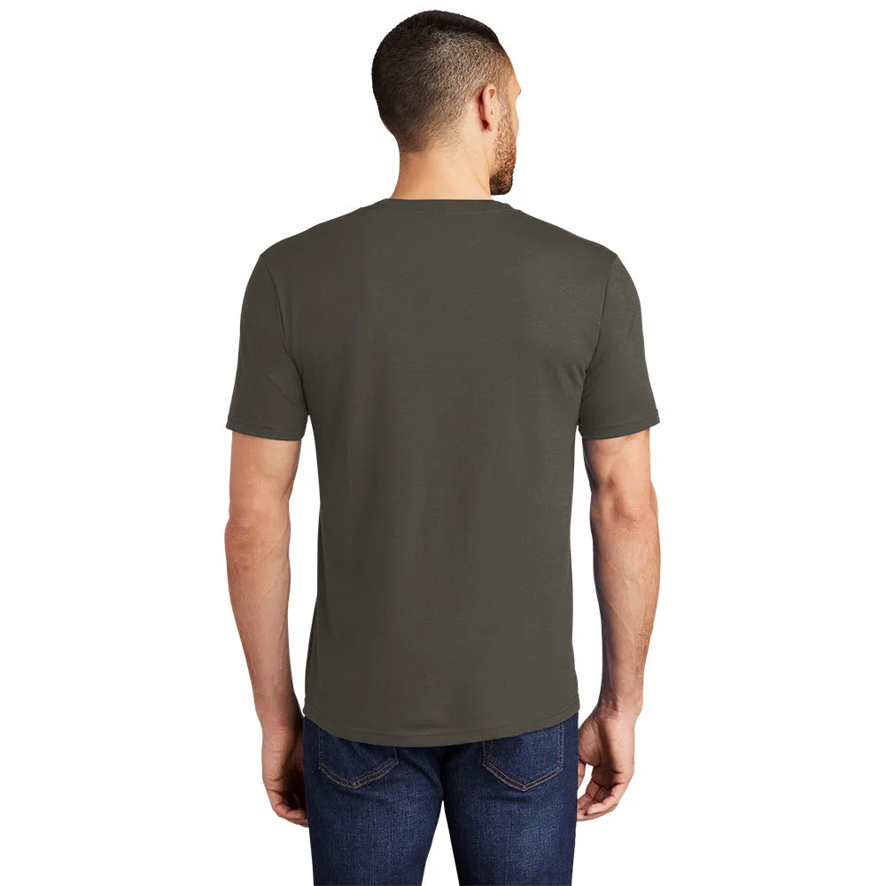 District DM130 Perfect Tri Tee - Deepest Grey