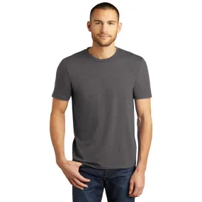 District DM130 Perfect Tri Tee - Heathered Charcoal