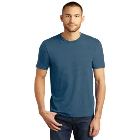 District DM130 Perfect Tri Tee - Heathered Neptune Blue