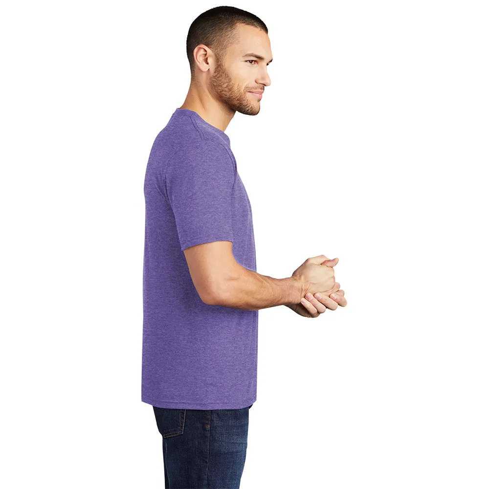District DM130 Perfect Tri Tee - Purple Frost
