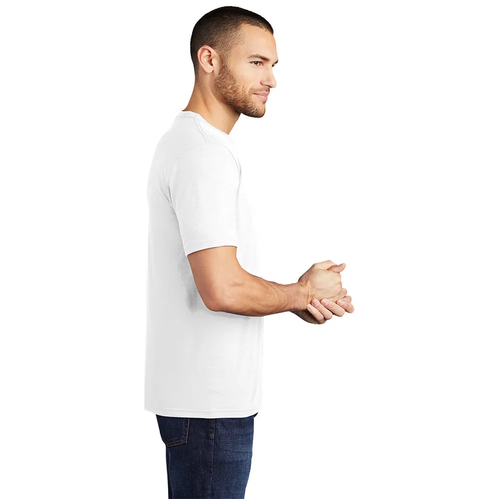 District DM130 Perfect Tri Tee - White