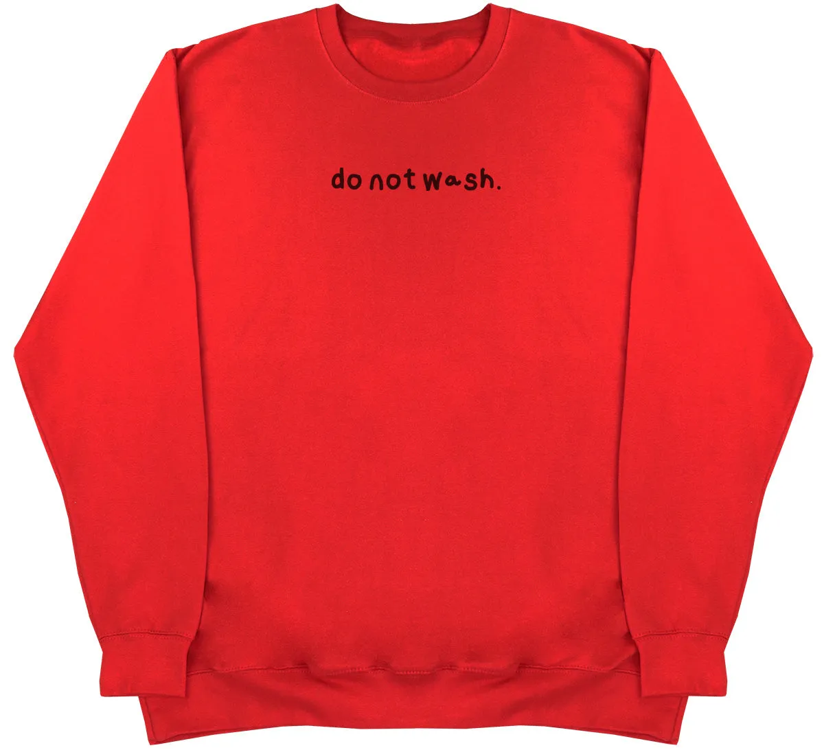 do not wash. - Kids Oversized Comfy Sweater