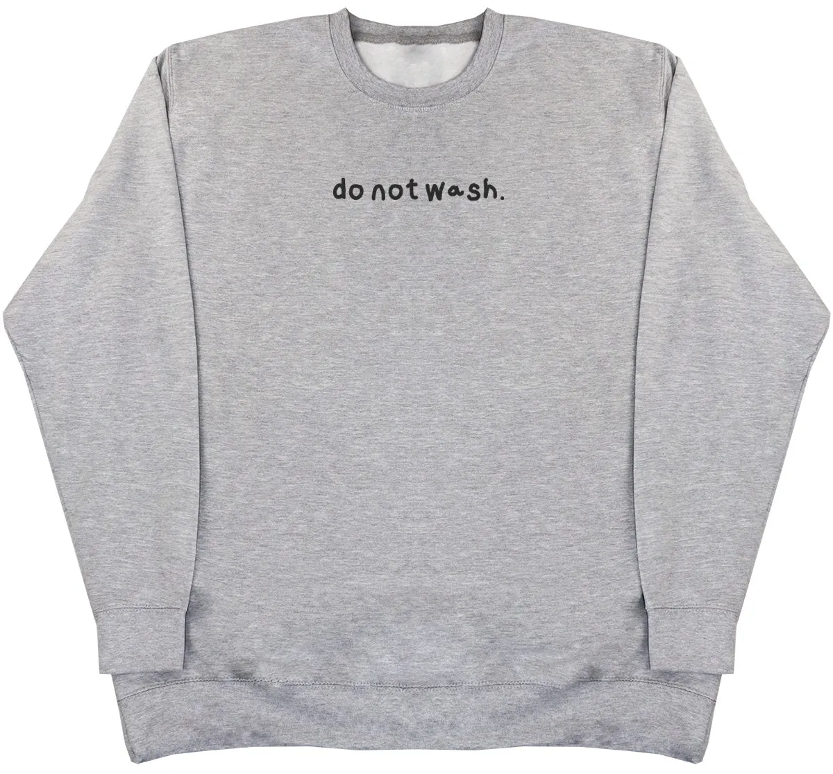 do not wash. - Kids Oversized Comfy Sweater