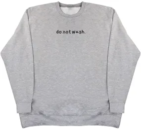 do not wash. - Kids Oversized Comfy Sweater