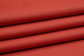 Double Faced Wool Tricotine - Blood Orange