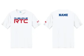 Dubuque RTC Dryfit Performance Tee - White
