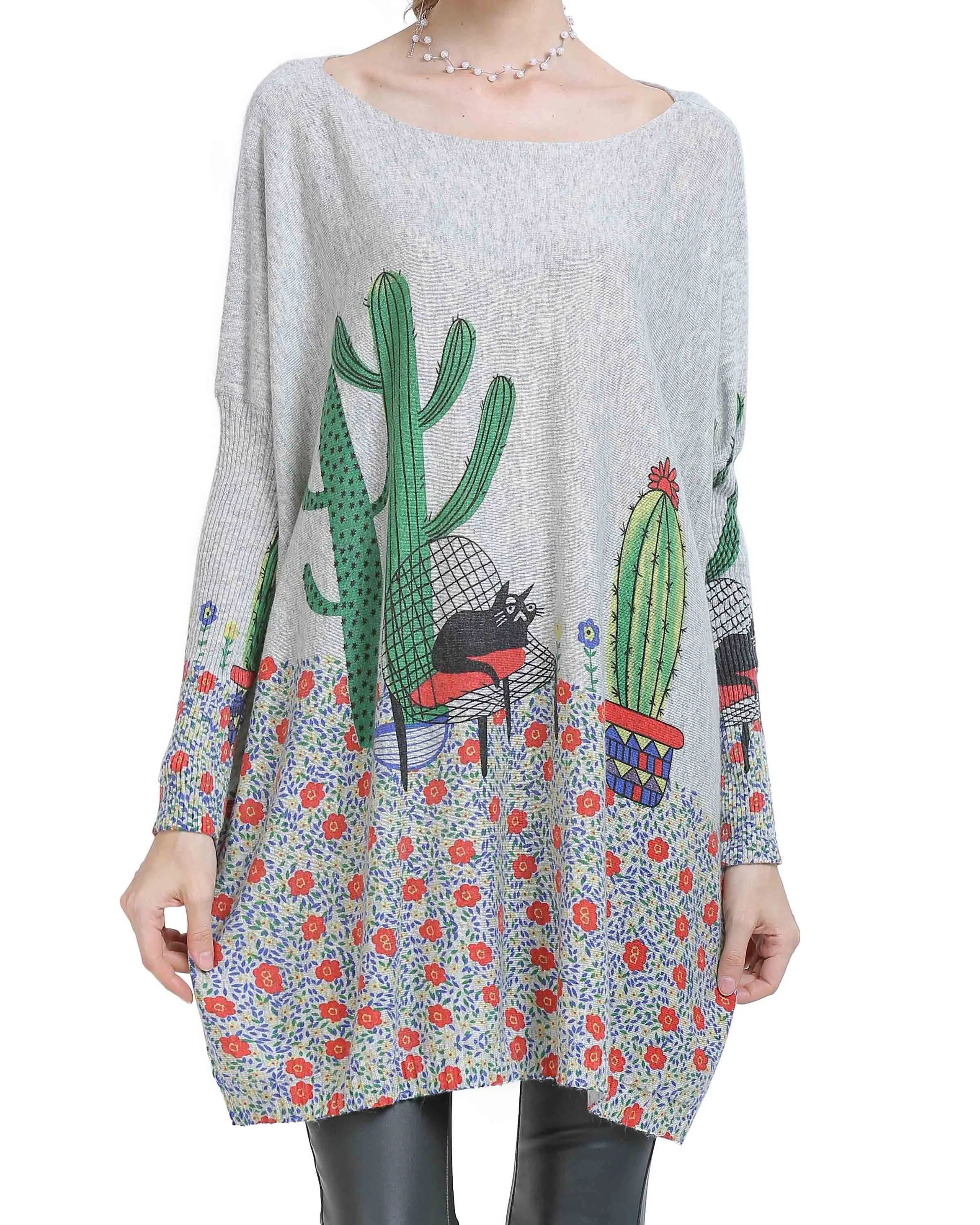 ellazhu Casual Sweater Sweatshirts DH32