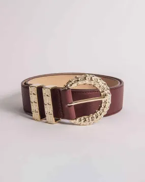 ERINI Belt - Burgundy