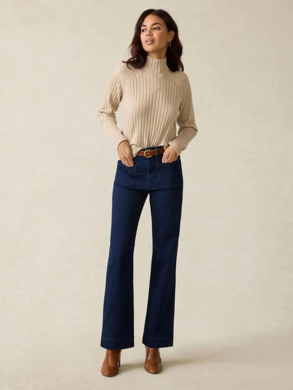 Faherty Jackson Mockneck Sweater