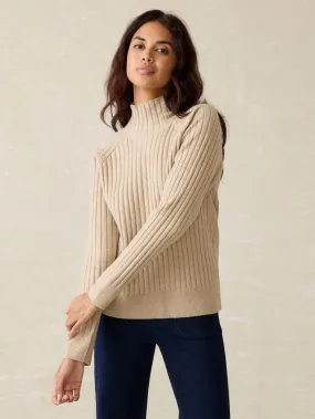 Faherty Jackson Mockneck Sweater