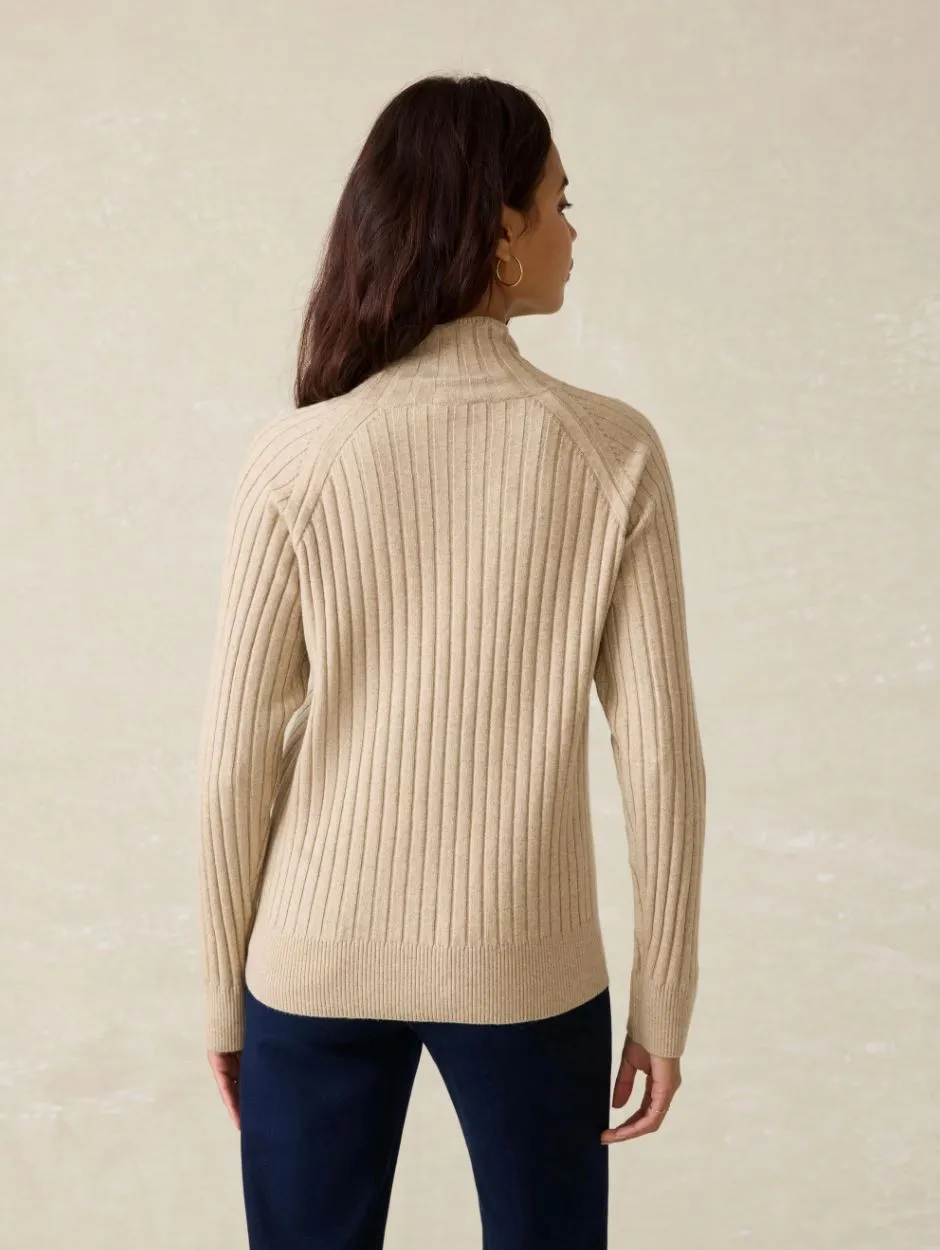 Faherty Jackson Mockneck Sweater