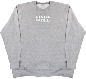 Gaming and Chill - Kids Oversized Comfy Sweater