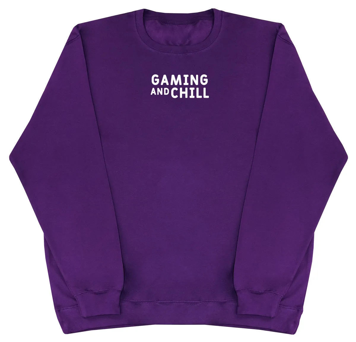 Gaming and Chill - Kids Oversized Comfy Sweater