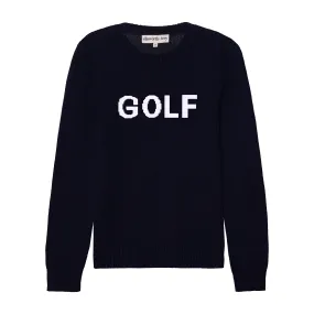 Golf Classic Crewneck Sweater - Black