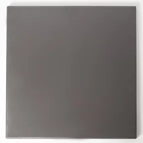 GR636 Werzalit Pre-drilled Square Table Top  Dark Grey 700mm