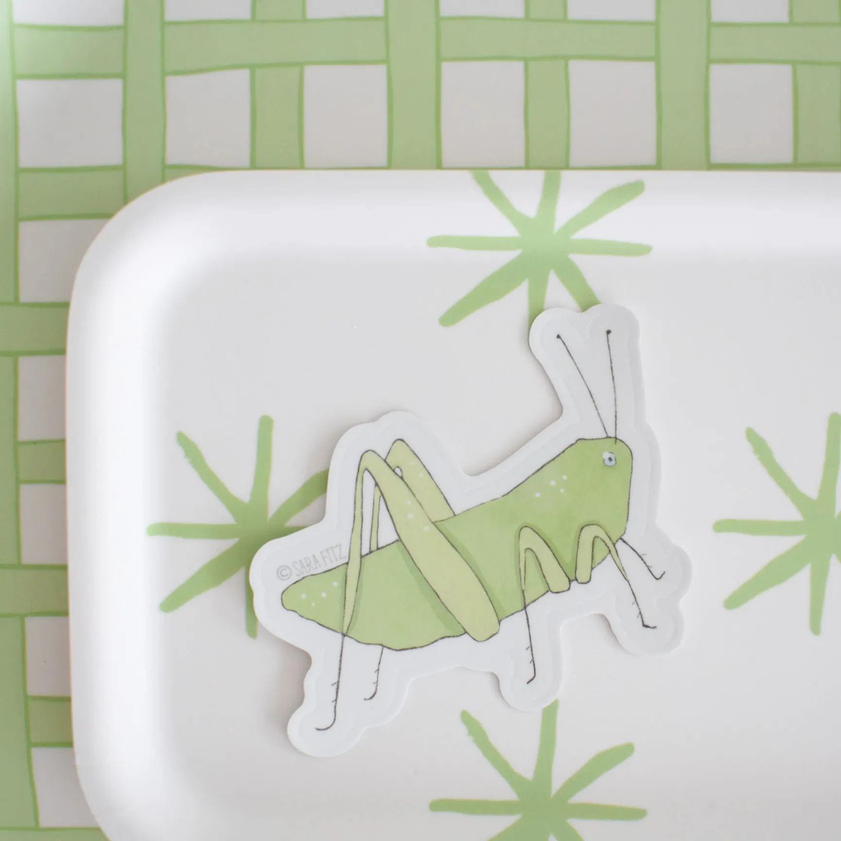 Grasshopper Sticker