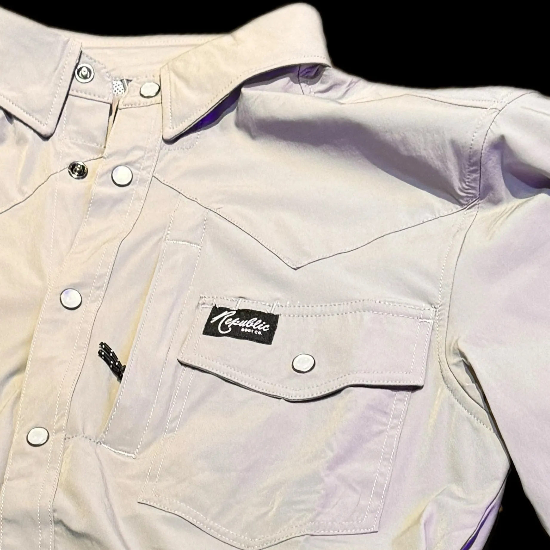 Grey Performance Shirt - Long Sleeve