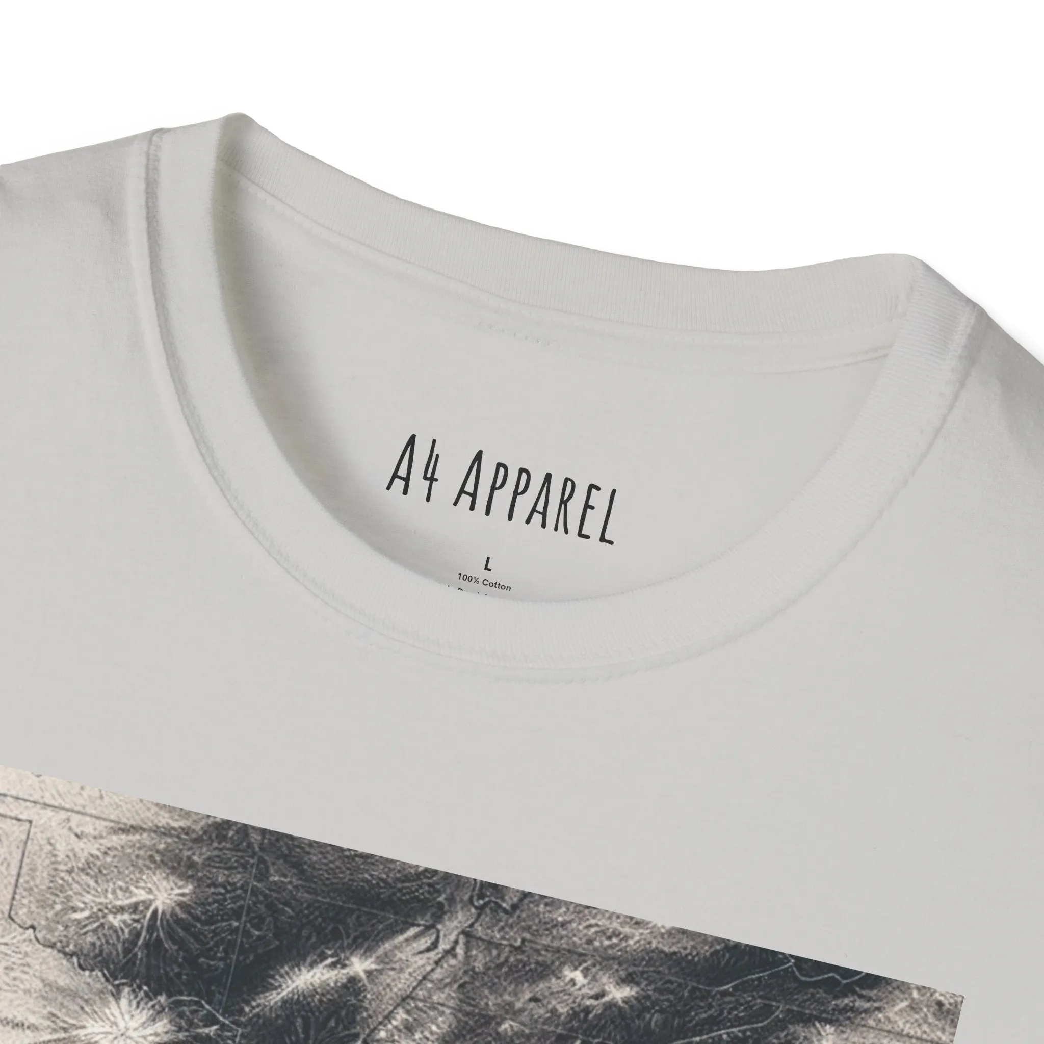 Gulf of America Map Unisex Softstyle T-Shirt - Vintage Coastal Graphic Tee