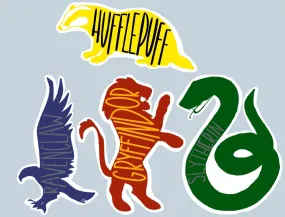 Harry Potter House Sticker