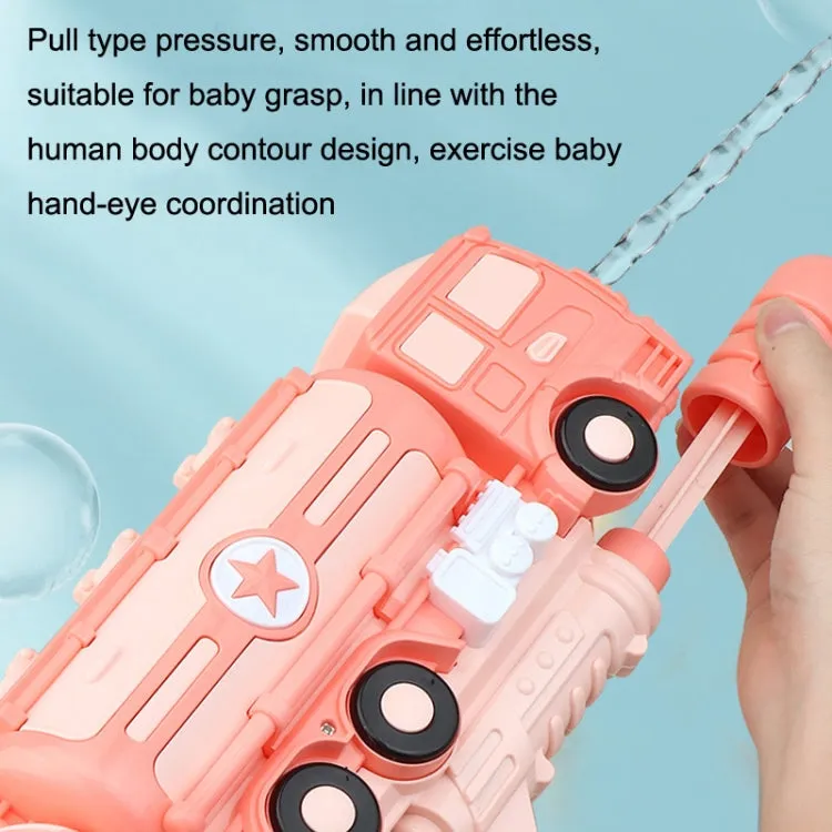 Hildren Pumping Water Play Device Summer Beach Outdoor Water Toys, Style: Engineering Car (Red)