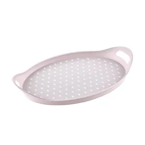 Hobby Oval Non-Slip Spotty Tray