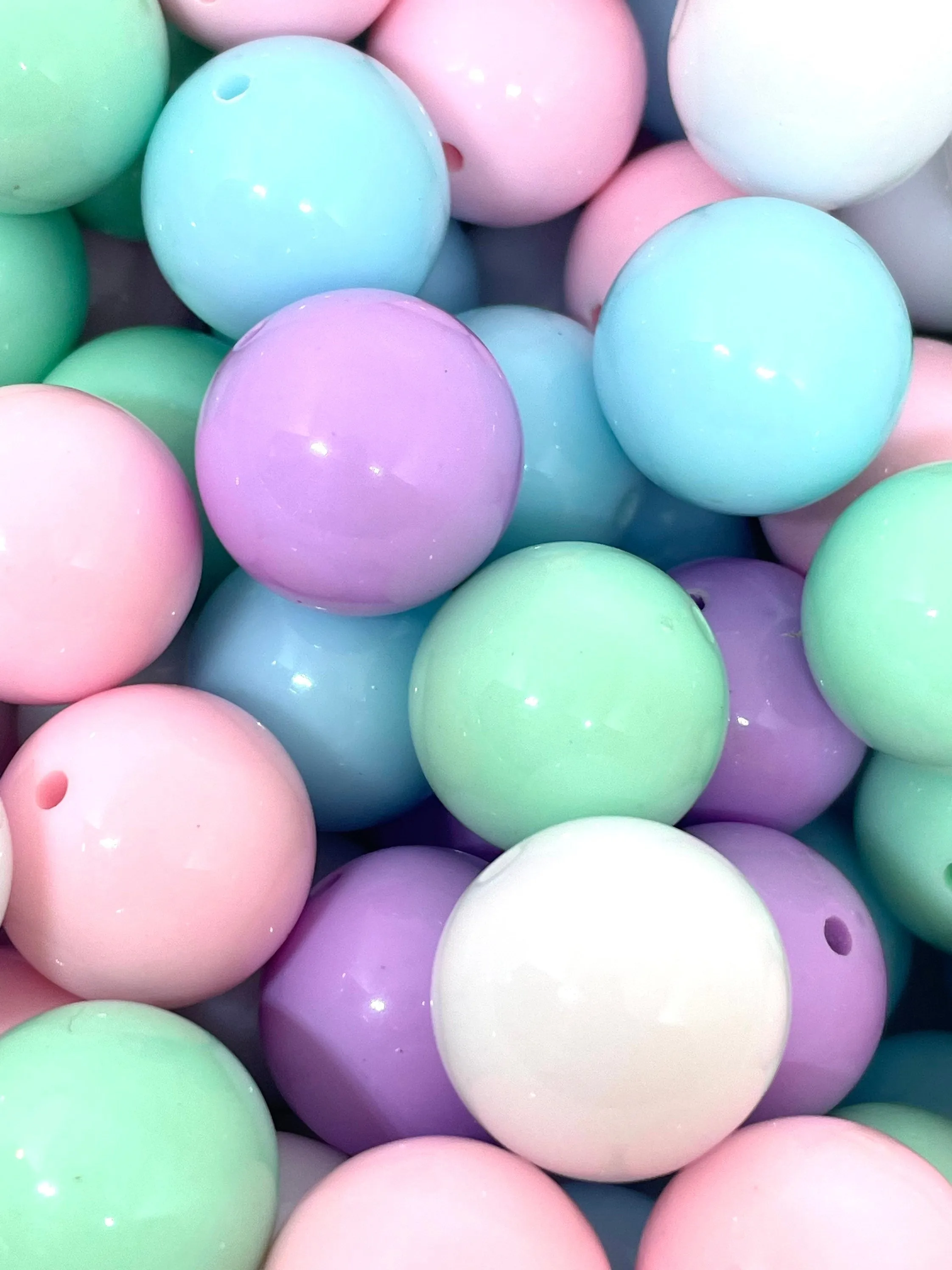 Kawaii Mix of Chunky Beads for Jewelry Making, Easter Beads, Chunky Jewelry, Beads for Garland