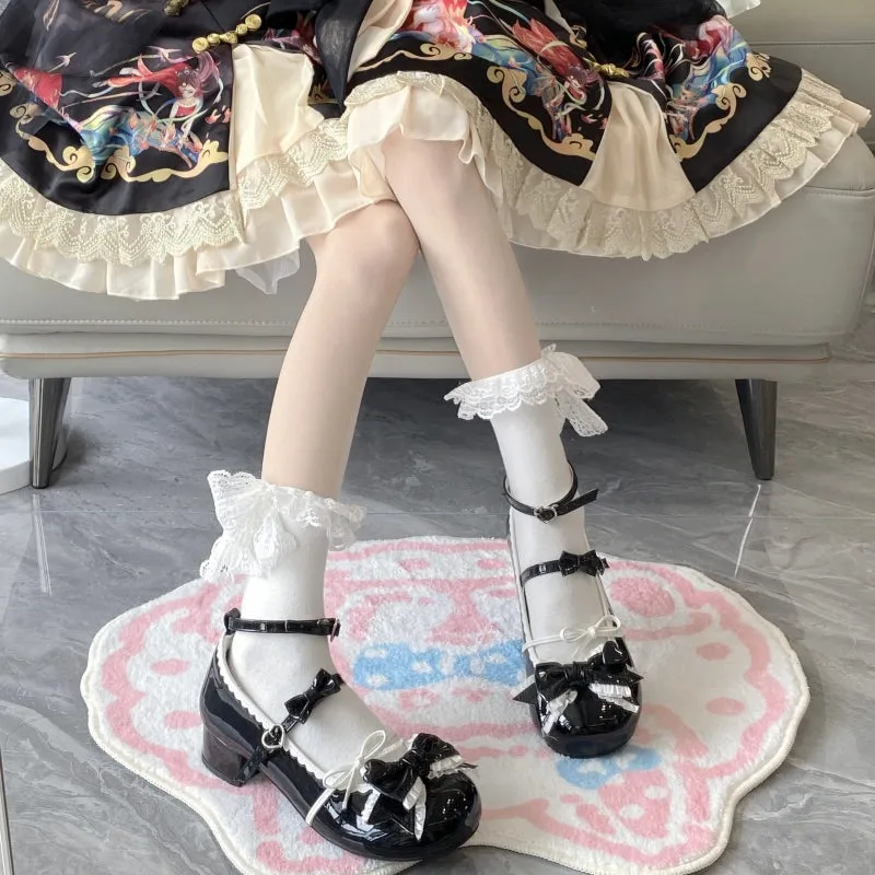 Kawaii Sweet Girl Pink Lolita Shoes