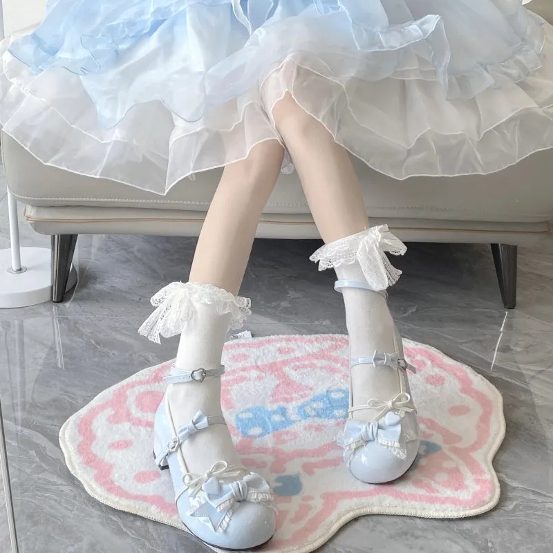 Kawaii Sweet Girl Pink Lolita Shoes