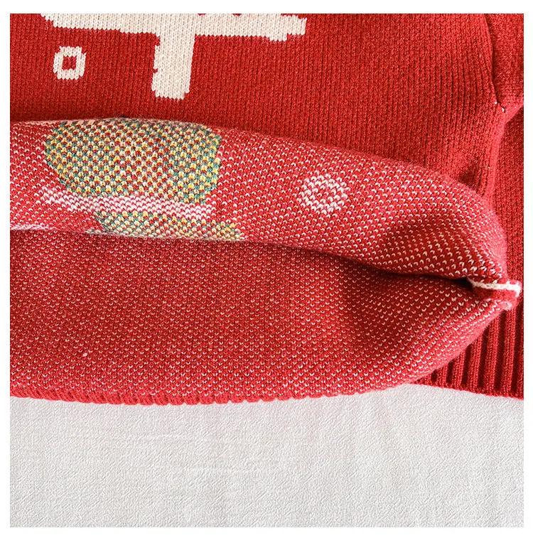Kids' Chinese New Year "PingAn" "XiLe" Sweater