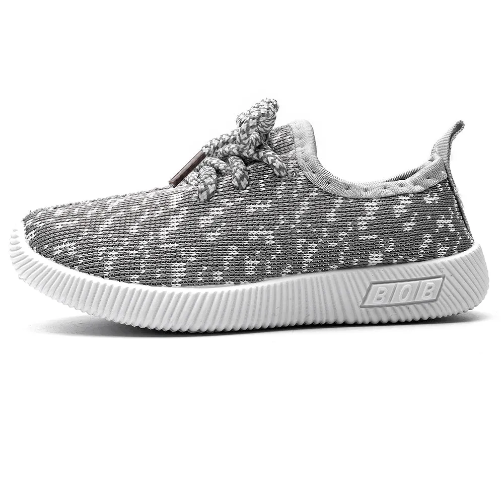 Kids Outdoor Sneakers Lightweight Athletic Running Walking Sports Shoes for Boys and Girls