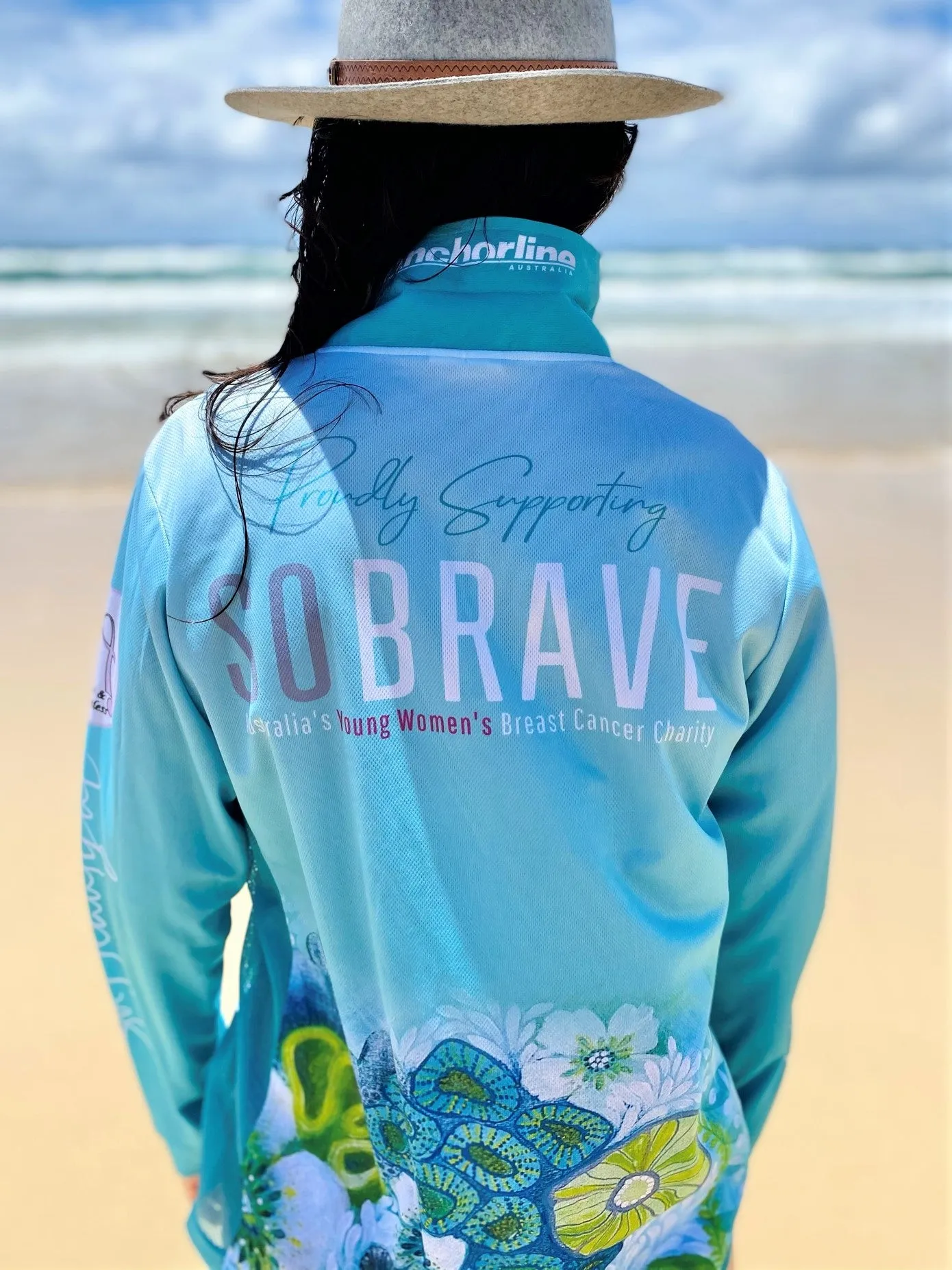 Ladies Sun Shirt - So Brave