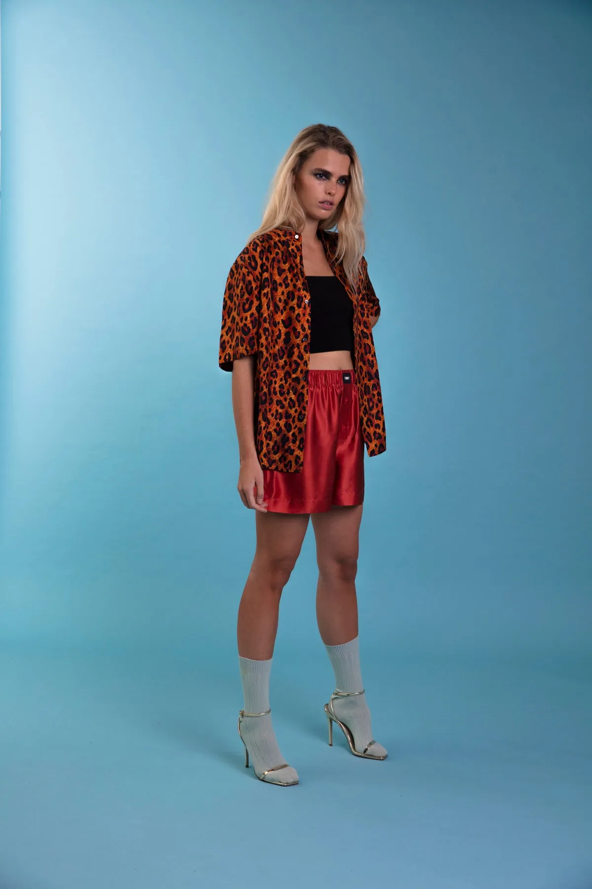 Le Weekend Silk Boxer Cassia Woman