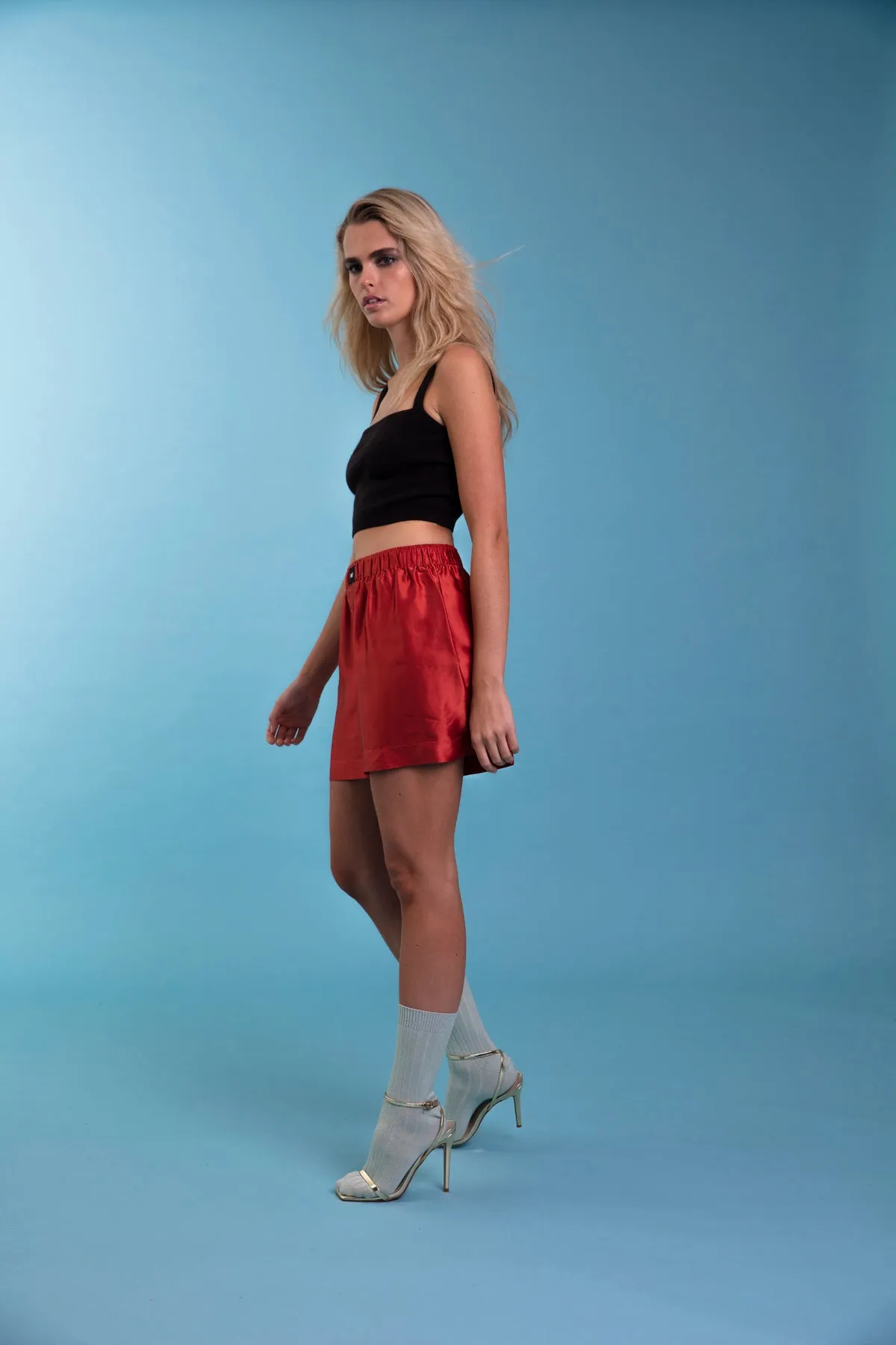 Le Weekend Silk Boxer Cassia Woman