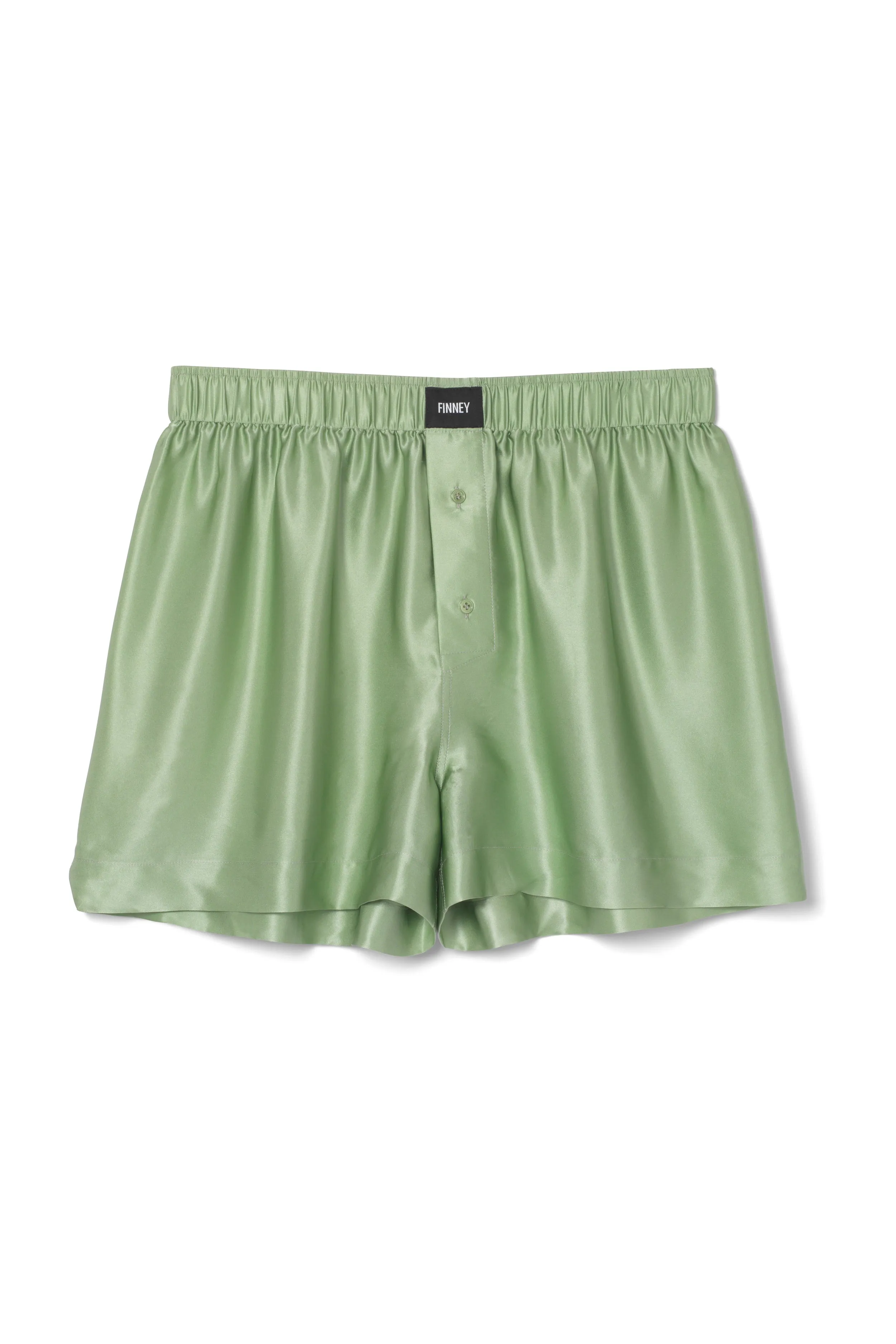 Le Weekend Silk Boxer Pistachio Woman