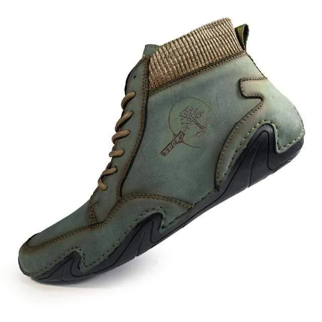 Light Leather Warm Plush Shoe