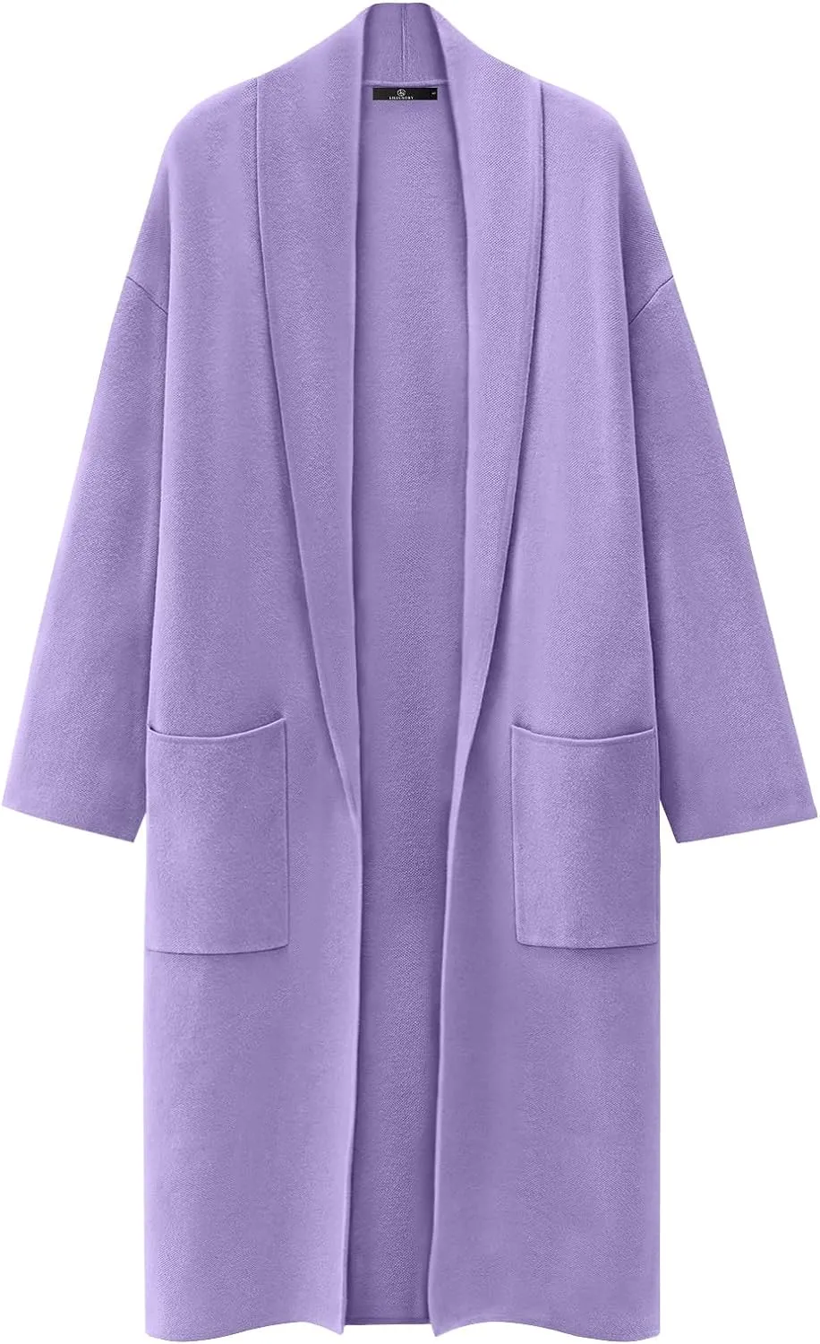 LILLUSORY Women's Oversized Long Cardigan Sweaters 2023 Fall Trendy Coatigan Lightweight Jackets Knit Winter Coat