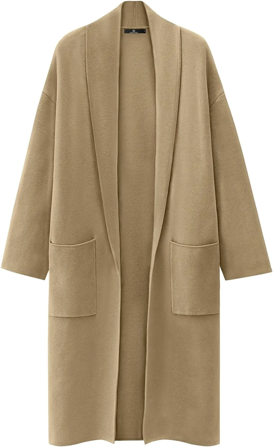 LILLUSORY Women's Oversized Long Cardigan Sweaters 2023 Fall Trendy Coatigan Lightweight Jackets Knit Winter Coat