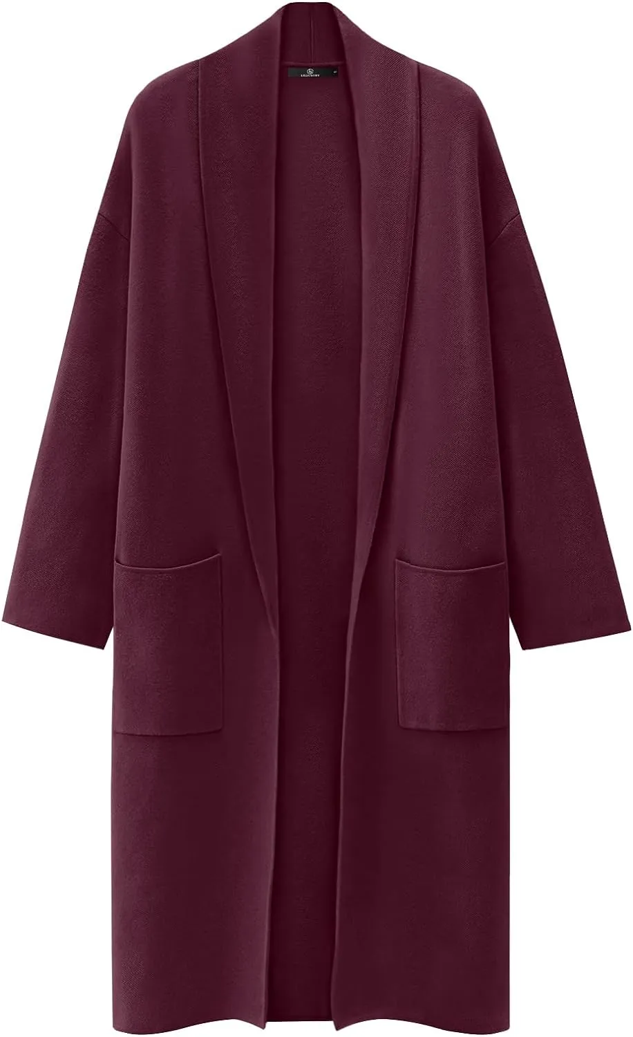 LILLUSORY Women's Oversized Long Cardigan Sweaters 2023 Fall Trendy Coatigan Lightweight Jackets Knit Winter Coat
