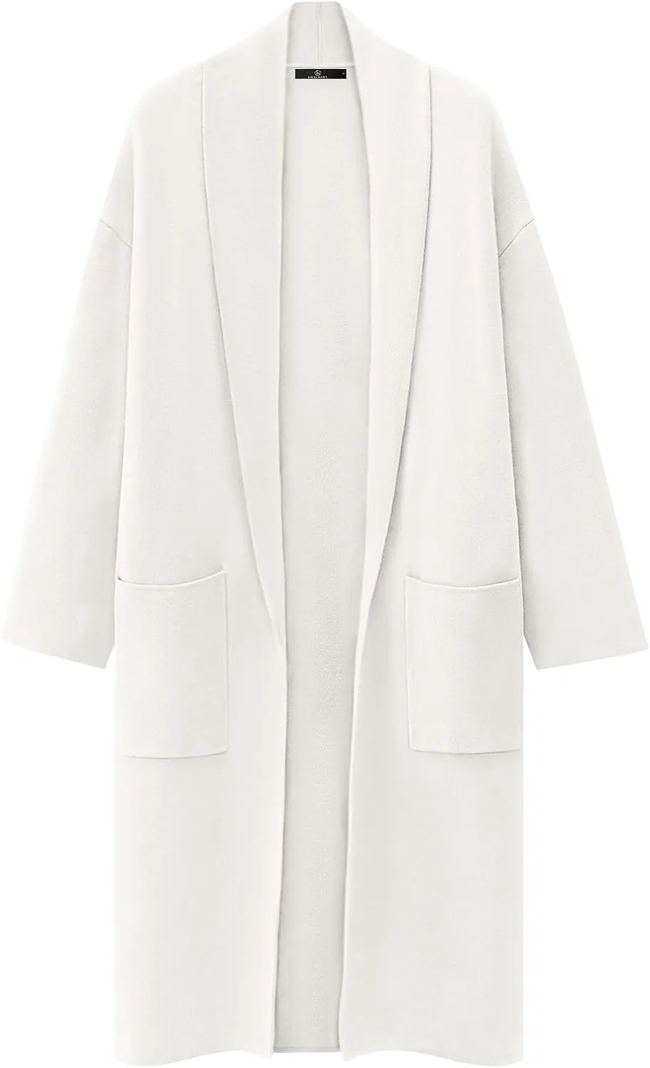 LILLUSORY Women's Oversized Long Cardigan Sweaters 2023 Fall Trendy Coatigan Lightweight Jackets Knit Winter Coat
