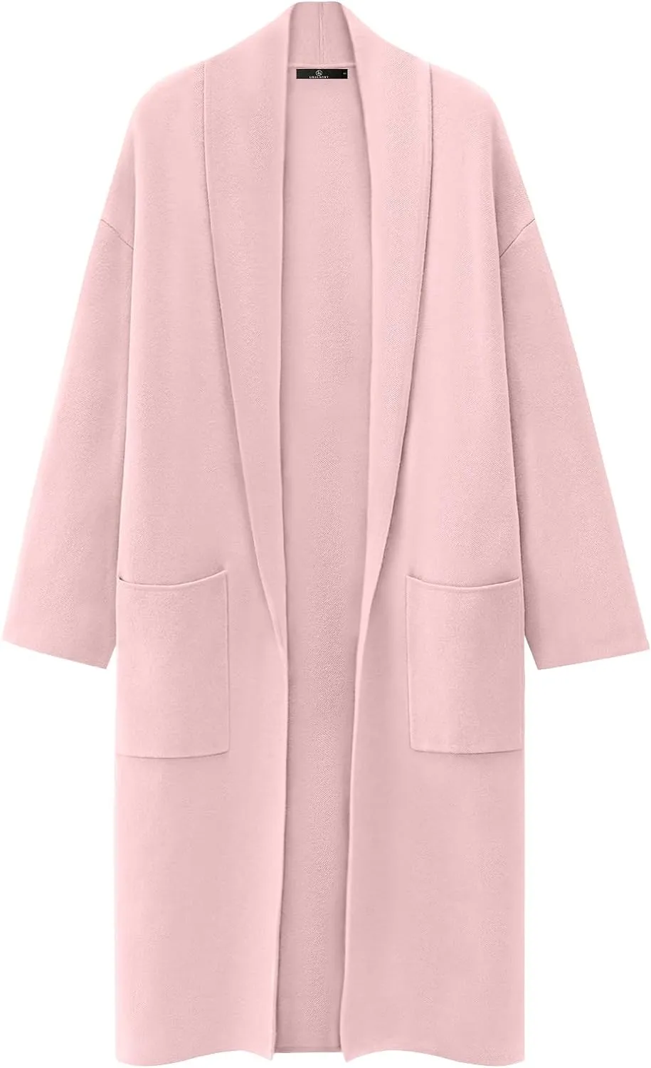 LILLUSORY Women's Oversized Long Cardigan Sweaters 2023 Fall Trendy Coatigan Lightweight Jackets Knit Winter Coat
