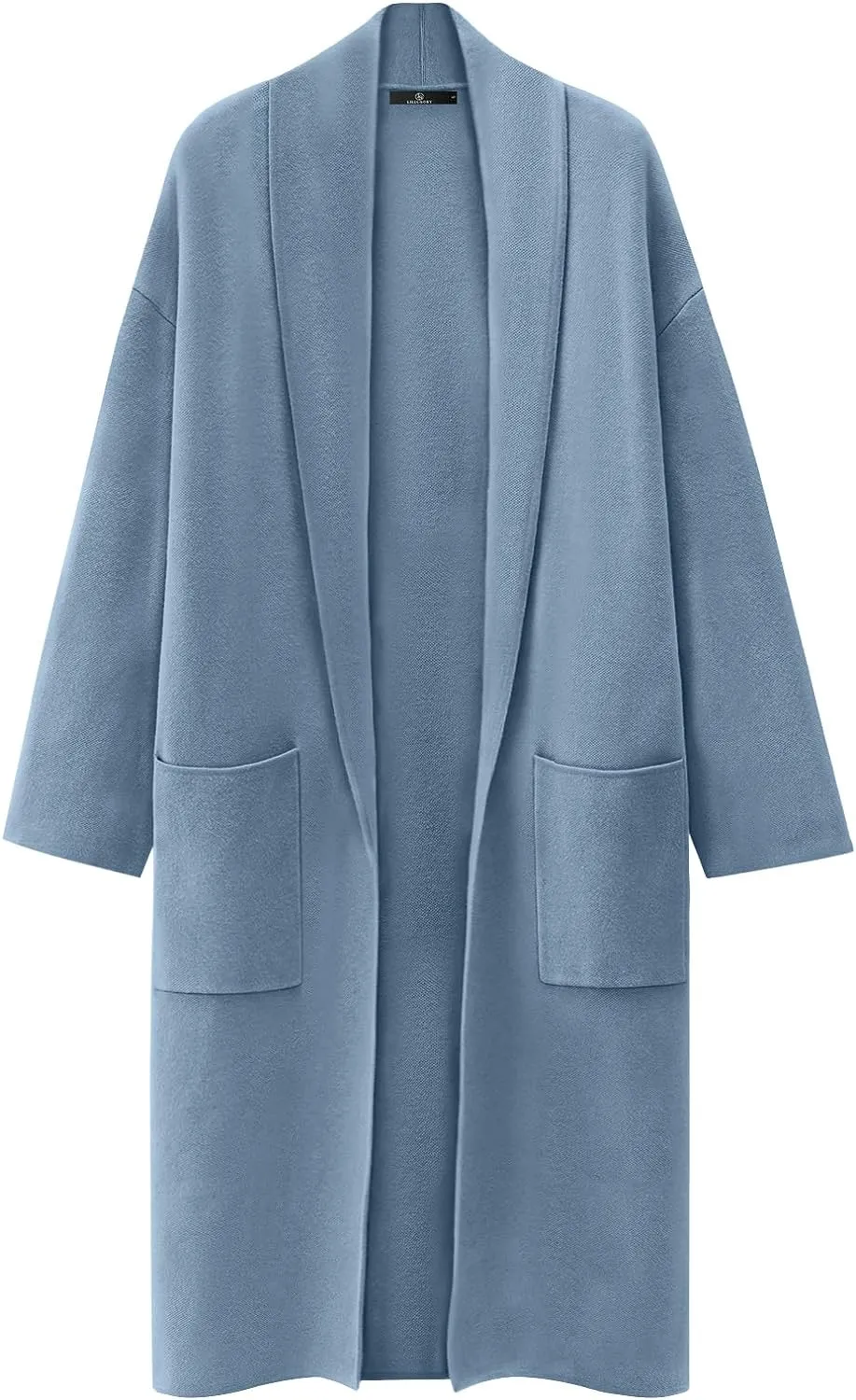 LILLUSORY Women's Oversized Long Cardigan Sweaters 2023 Fall Trendy Coatigan Lightweight Jackets Knit Winter Coat
