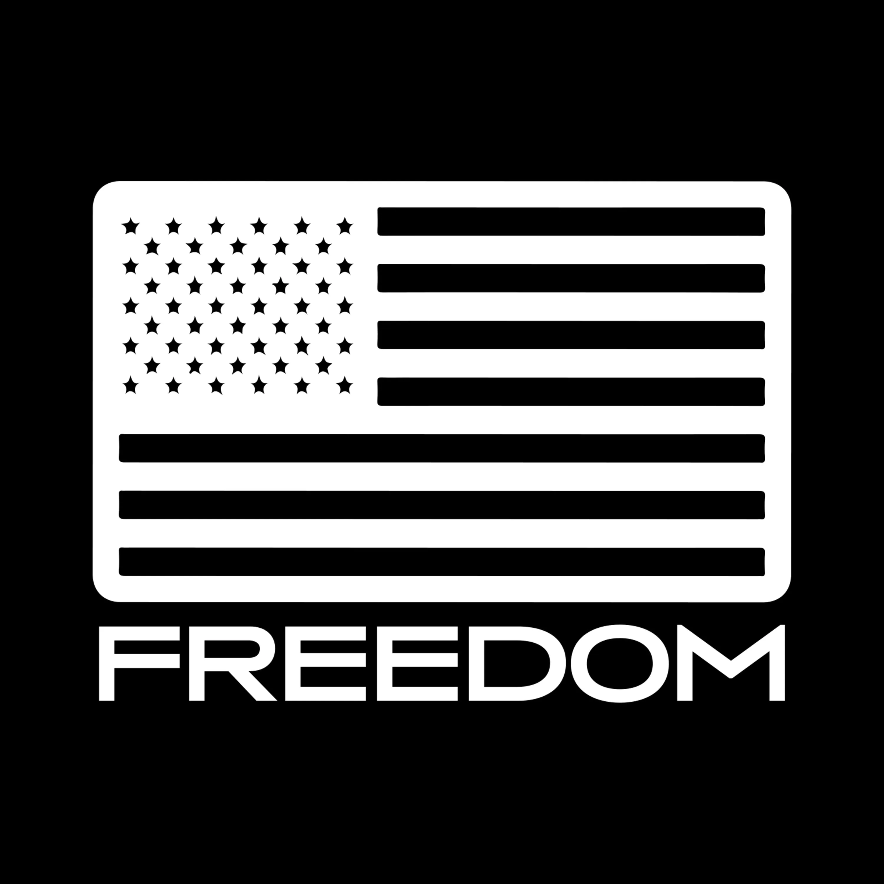Limited Edition Team USA Freedom Flag Performance Black Tee
