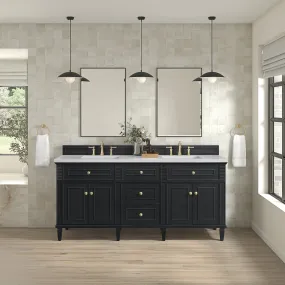 Lorelai 60" Double Vanity in Black Onyx