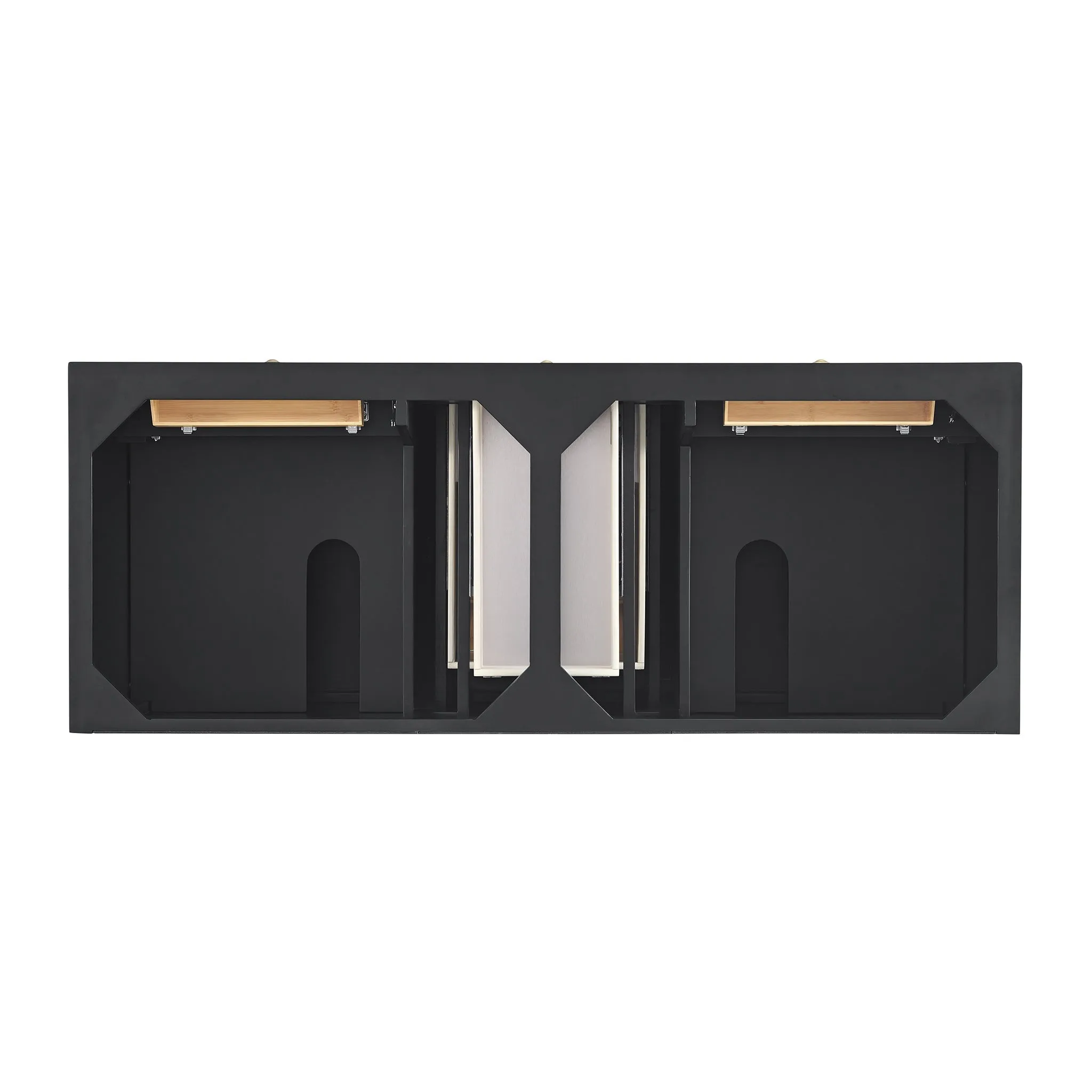 Lorelai 60" Double Vanity in Black Onyx