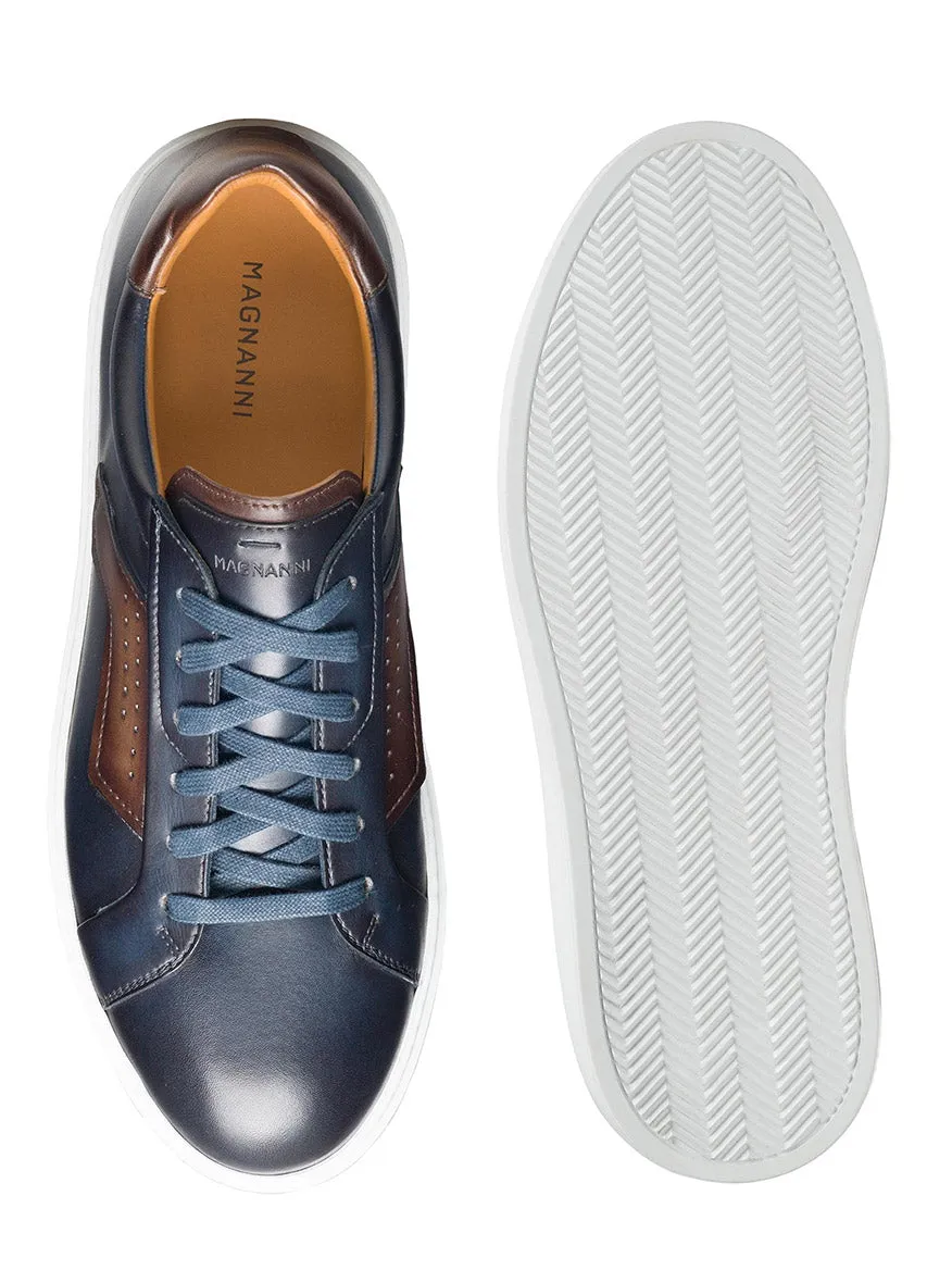 Magnanni Phoenix in Navy/Brown