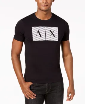 Men's Foundation Triangulation Armani Exchange T-shirt, black