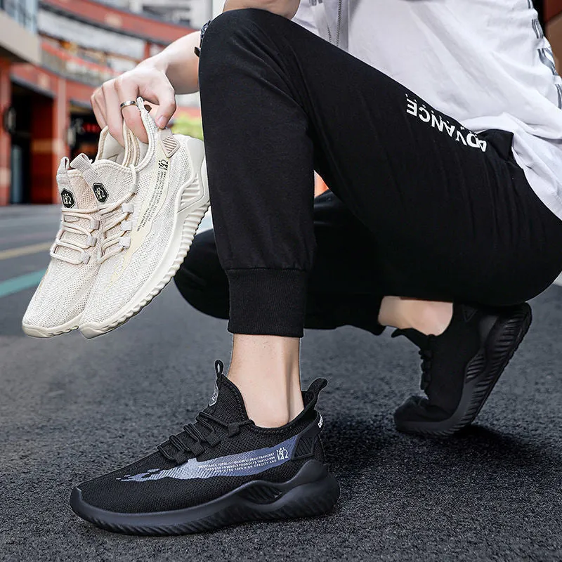 Men's Lightweight Breathable Walking Sneakers - GlamzLife