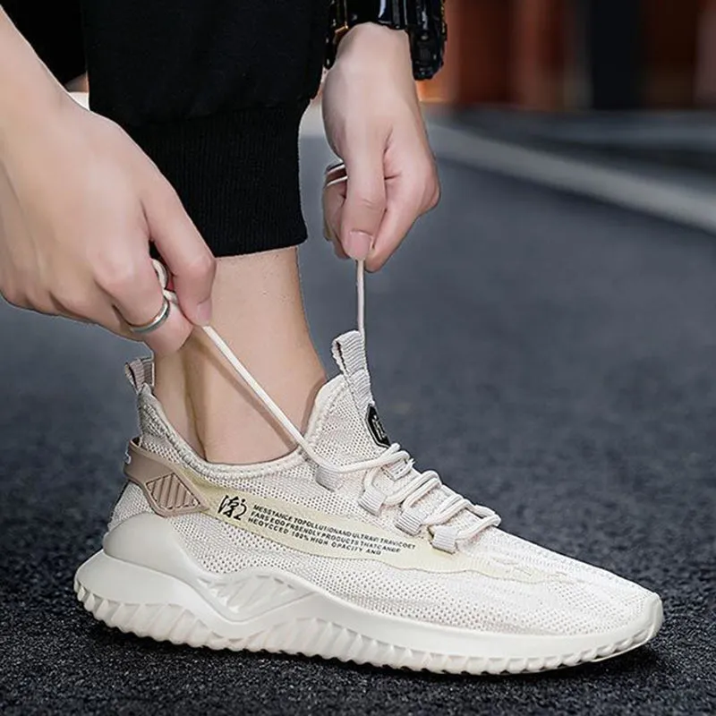Men's Lightweight Breathable Walking Sneakers - GlamzLife